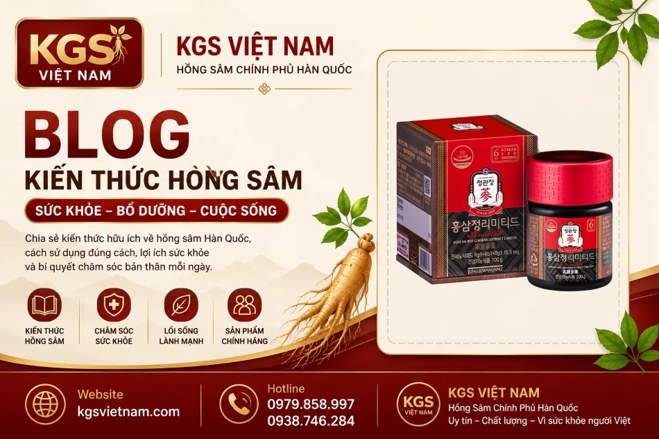 Cách Dùng Sâm Jung Kwan Jang Đúng Cách – Hướng Dẫn Chi Tiết Mới Nhất 2026