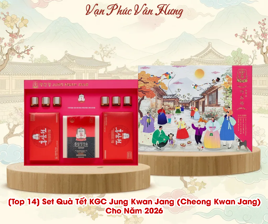 [Top 14] Set Quà Tết KGC Jung Kwan Jang (Cheong Kwan Jang) Cho Năm 2026