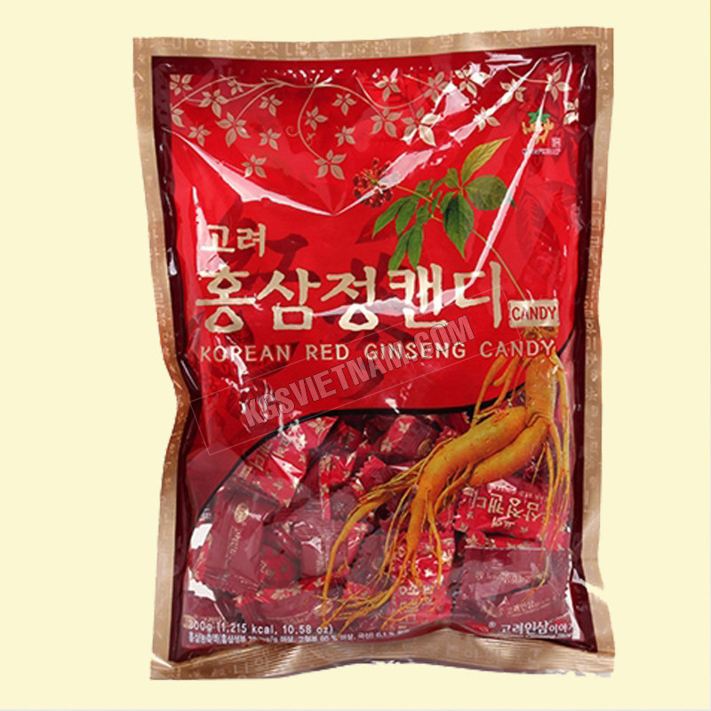 Kẹo hồng sâm KGS  Hàn Quốc 300ghồng sâm túi xách KGS Hàn Quốc 550g