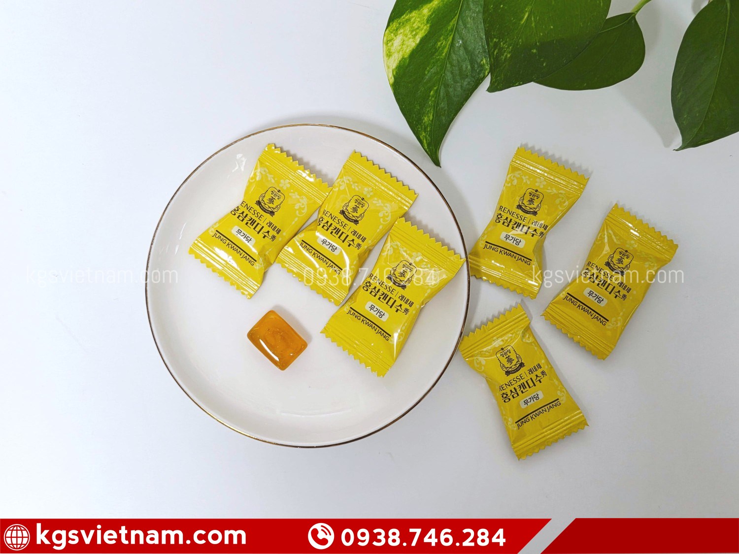 kẹo sâm KGC bổ sung năng lượng giảm mệt mỏi cho người lớn