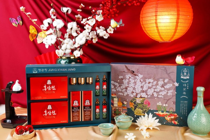 set quà tết Thịnh Vượng Hạnh Phúc