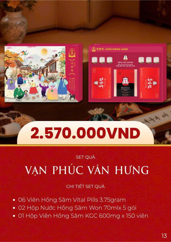 Set Quà Tết – Vạn Phúc Vân Hưng