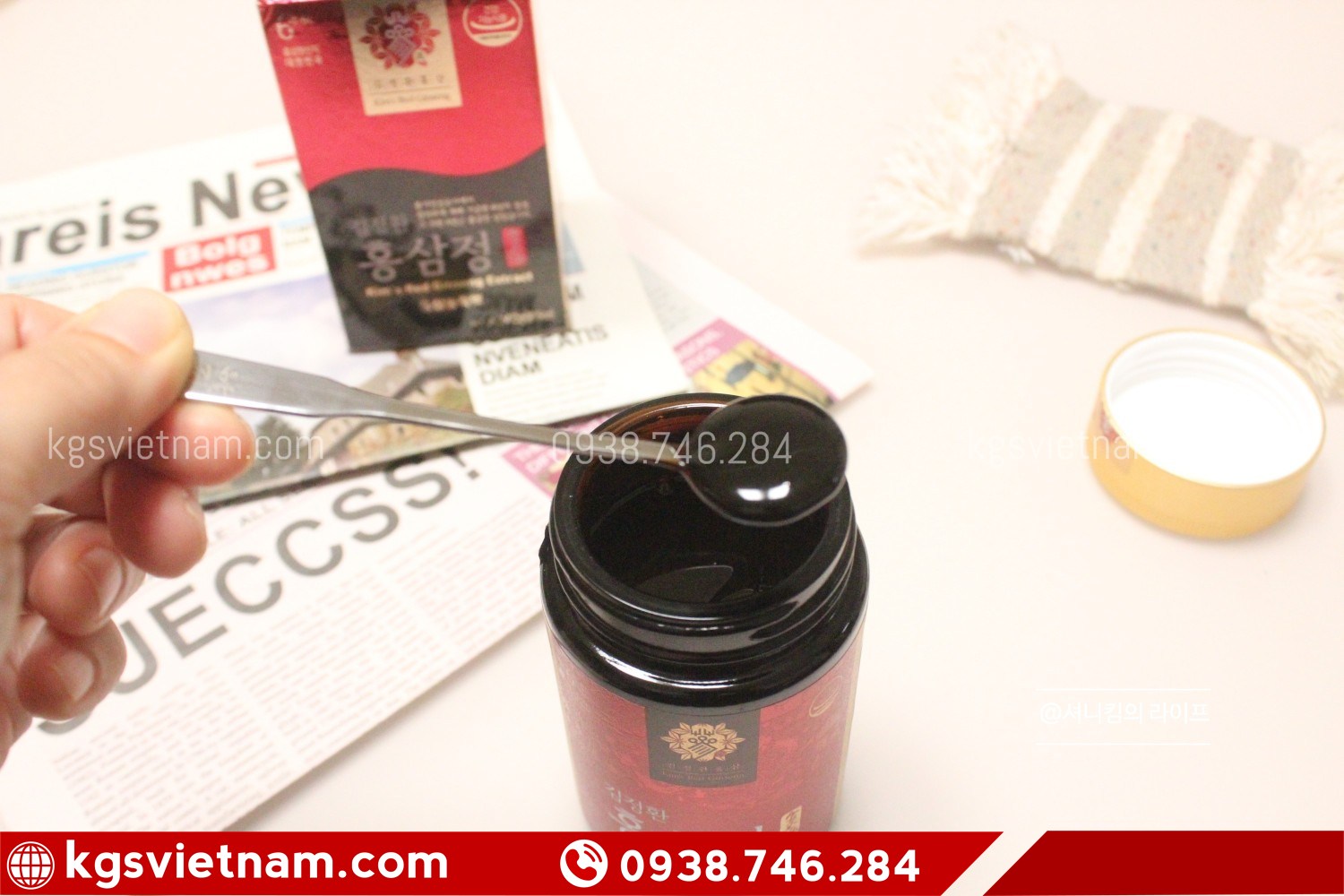 Cao hồng sâm Hàn Quốc Kim’s Núi Sobaek 240g