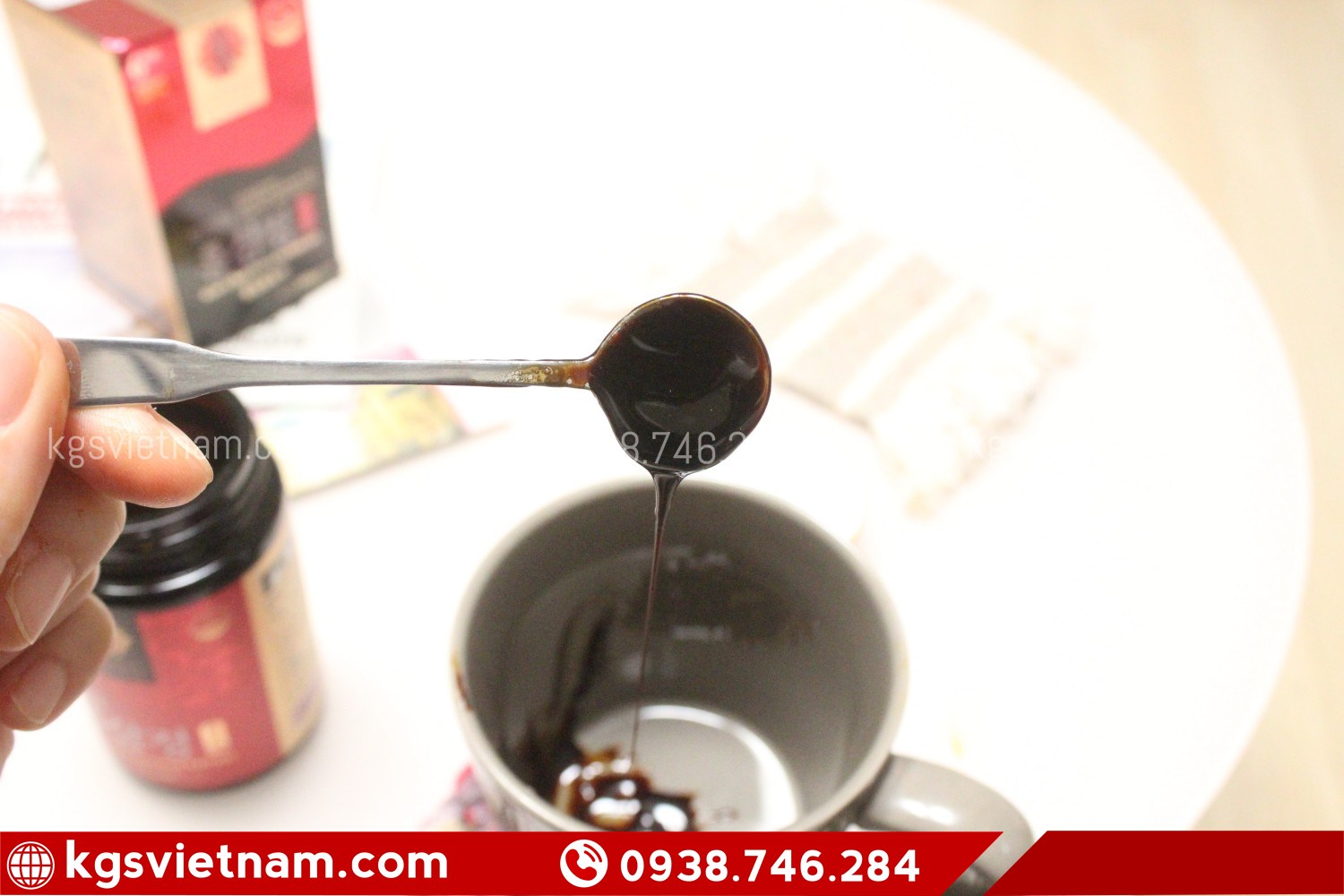 Cao Hồng Sâm Kim’s Red Ginseng Extract 240g phân phối KGS Việt Nam