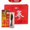 Thiên Sâm Chính Phủ Tẩm Mật Ong VVIP 300g 6 Củ