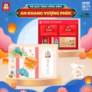 Hộp Quà Tặng Hồng Sâm Cao Cấp KGC AN KHANG VƯỢNG PHÚC 2
