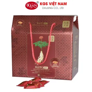 Kẹo Hắc Sâm KGS Hộp Giấy 1Kg