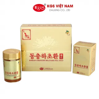 Viên đông trùng hạ thảo KGS Hàn Quốc 100g x 2 lọ