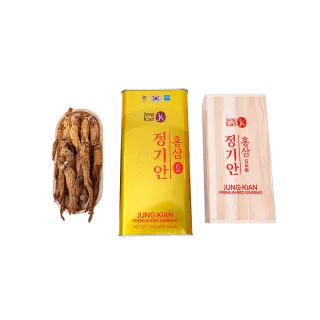 Hồng sâm củ khô Jung Kian 300g( hộp 11 - 20 củ)