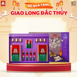 Hộp Quà Tặng Hồng Sâm Cao Cấp KGC Jung Kwan Jang Giao Long Đắc Thuỷ