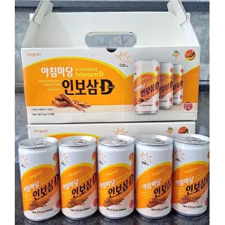 Nước Hồng Sâm Lon Achimmadang Inbosam D 180ml x 10 Lon