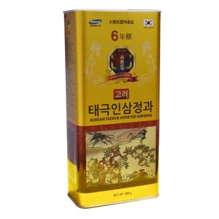 Thái Cực Sâm Mật Ong 600g Hàn Quốc Korean Taekuk Honeyed Ginseng