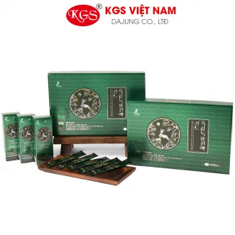 Chiết Xuất Hắc Sâm nhung Hươu KGS 10ml x 30 Gói