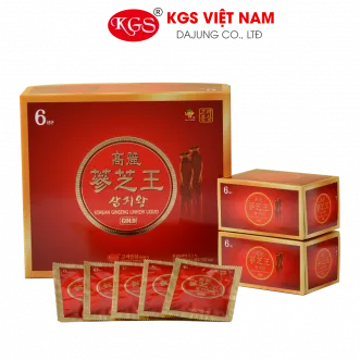 Nước hồng sâm linh chi KGS Hàn Quốc 60 gói
