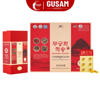 Tinh Dầu Thông Đỏ Chính Phủ MUGUNGHWA JEOKSONG 450mg x 180 Viên