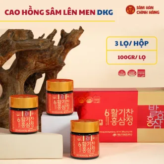 Cao hồng sâm lên men Daedong 100g x 3 lọ