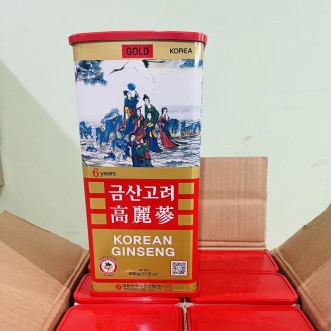 Hồng Sâm Củ Khô WooShin 600g 20 Củ