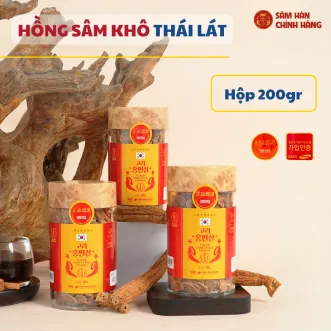Hồng sâm khô cắt lát Daedong 200g