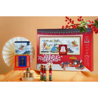 Hộp qua tặng hồng sâm KGC Jung Kwan Jang An Khang Vạn Thọ