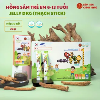 Nước hồng sâm trẻ em DaeDong Tonic Jelly từ 6 - 13 tuổi 20g x 30 gói