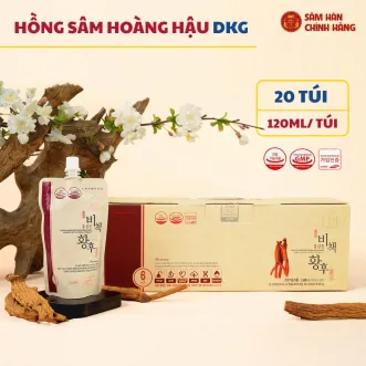 Nước hồng sâm Hoàng Hậu Daedong Hongsamjin Bichaek Hwanghu 120ml x 20 gói