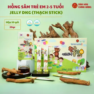 Nước hồng sâm trẻ em DaeDong Tonic Jelly từ 2 - 5 tuổi 20g x 30 gói