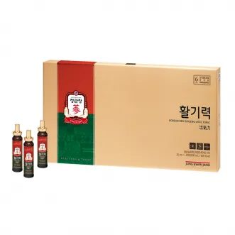 Nước Hồng Sâm Jung Kwan Jang KGC Hwal Gi Ruk Vital Tonic 20ml x 30 Ống