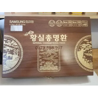 Viên bổ não Hoàng Gia Bio Pharm ChongMyeong Hwan 3,75g x 60 viên Hàn Quốc