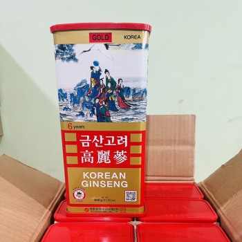 Hồng Sâm Củ Khô WooShin 600g 20 Củ