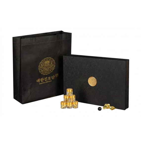An Cung Chính Phủ Hàn Quốc Rồng Vàng Daehan Jinbodan 3,75g x 60 Viên