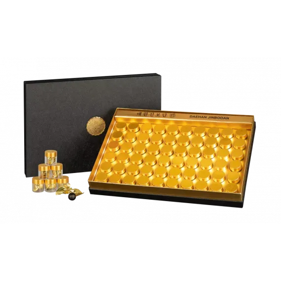 An Cung Chính Phủ Hàn Quốc Rồng Vàng Daehan Jinbodan 3,75g x 60 Viên