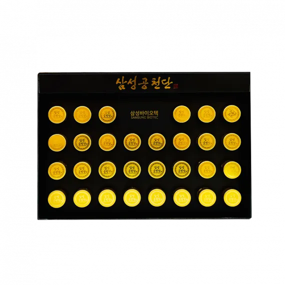 An Cung Chính Phủ Hàn Quốc Trầm Hương Premium Gong Cheon Dan Hộp 37,5g 30 viên