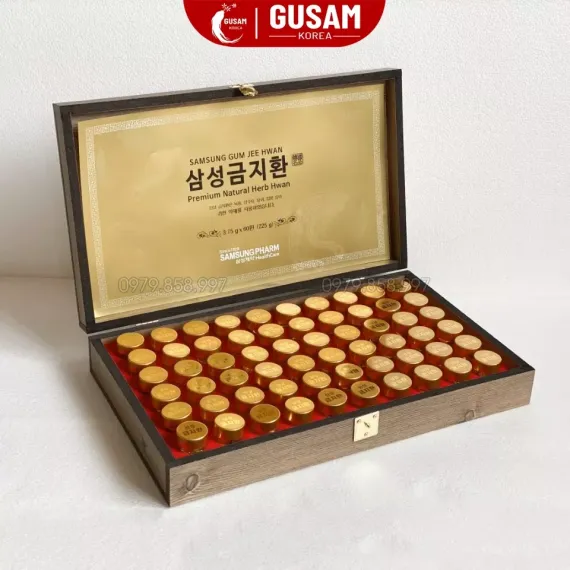 An Cung Samsung Gum Jee Hwan Hàn Quốc 3,75g x 60 Viên