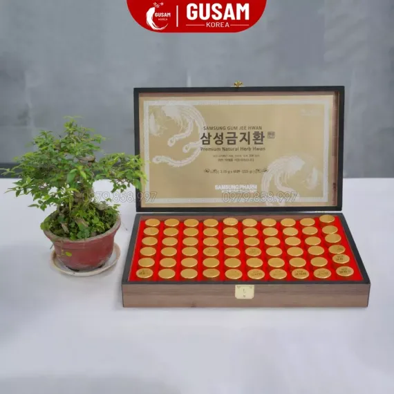 An Cung Samsung Gum Jee Hwan Hàn Quốc 3,75g x 60 Viên