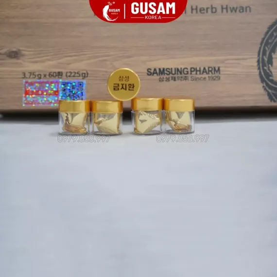 An Cung Samsung Gum Jee Hwan Hàn Quốc 3,75g x 60 Viên