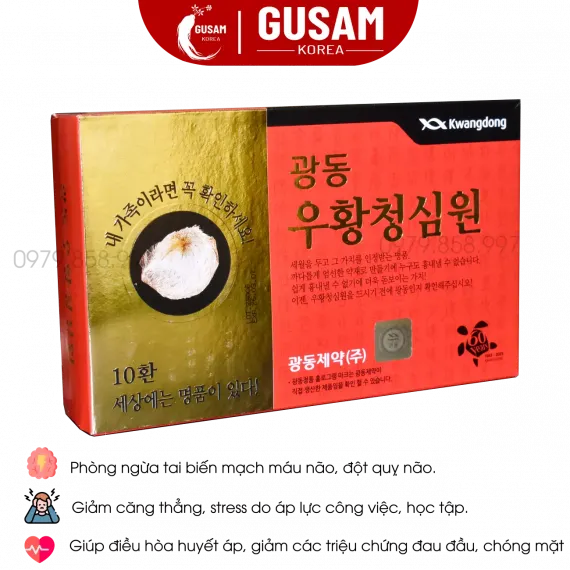 An Cung Tổ Kén Kwandong Hàn Quốc 3,75g x 10 Viên
