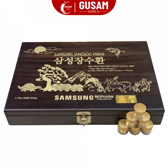 An Cung Trầm Hương Samsung Jangsoo Hwan Hàn Quốc 3,75g x 60 Viên