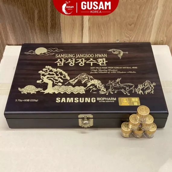 An Cung Trầm Hương Samsung Jangsoo Hwan Hàn Quốc 3,75g x 60 Viên