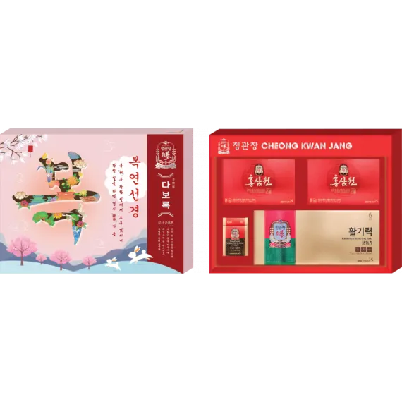 Hộp Quà Tặng Hồng Sâm Cao Cấp KGC PHÚC THỌ TRƯỜNG AN