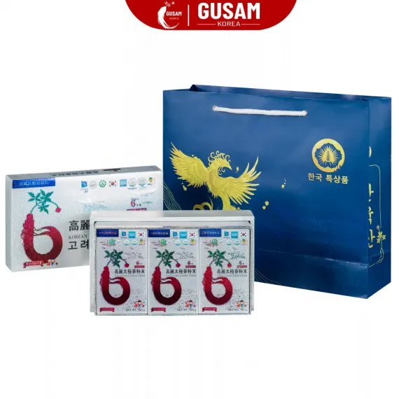 Bột Thiên Sâm Chính Phủ Hàn Quốc Premium 100g x 3 lọ