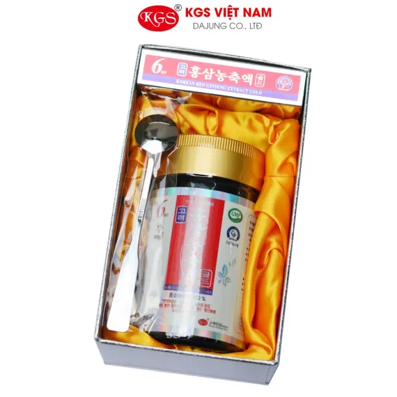 Cao hồng sâm ánh bạc gold KGS Hàn Quốc 240g