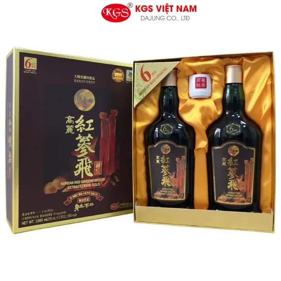 Chiết xuất hồng sâm Bi KGS Hàn Quốc 1500ml Chiết xuất hồng sâm Bi KGS Hàn Quốc 1500ml