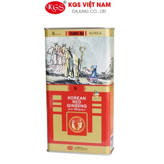 Hồng Sâm Củ Khô KGS 150g Củ Trung ( 11 - 15 củ)