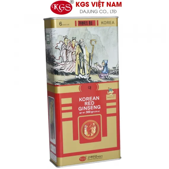 Hồng Sâm Củ Khô KGS 300g Củ Lớn ( 11 - 20 củ)