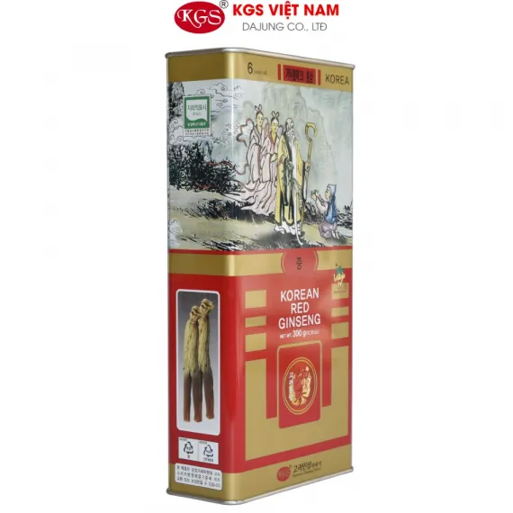 Hồng Sâm Củ Khô KGS 300g Củ Lớn ( 11 - 20 củ)