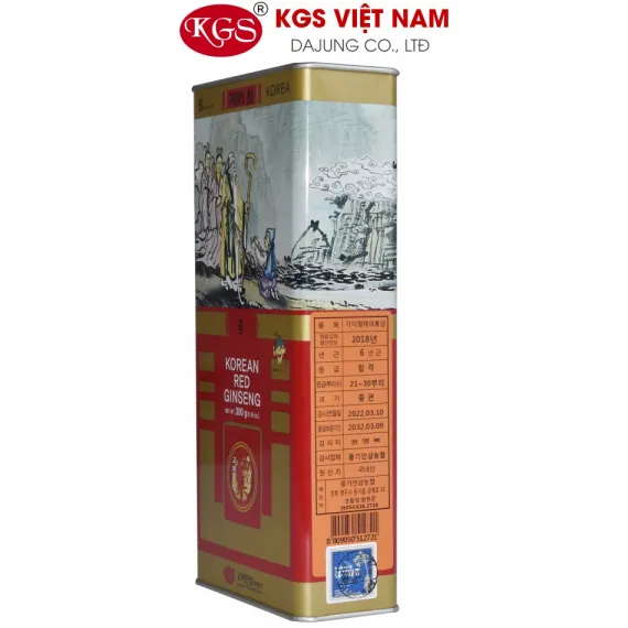 Hồng Sâm Củ Khô KGS 300g Củ Trung ( 21 - 30 củ) Hồng Sâm Củ Khô KGS 300g Củ Trung ( 21 - 30 củ)