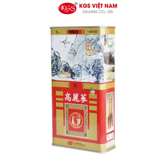 Hồng Sâm Củ Khô KGS 75g Củ Lớn ( 3 - 5 củ)