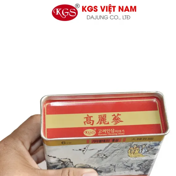 Hồng Sâm Củ Khô KGS 75g Củ Lớn ( 3 - 5 củ)
