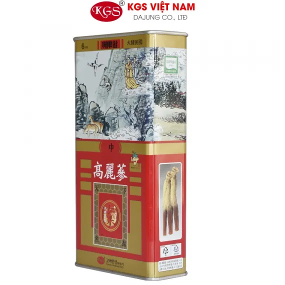 Hồng Sâm Củ Khô KGS 75g Củ Trung ( 6 - 8 củ)