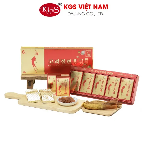 Hồng sâm lát tẩm mật ong KGS Hàn Quốc 20g x 5